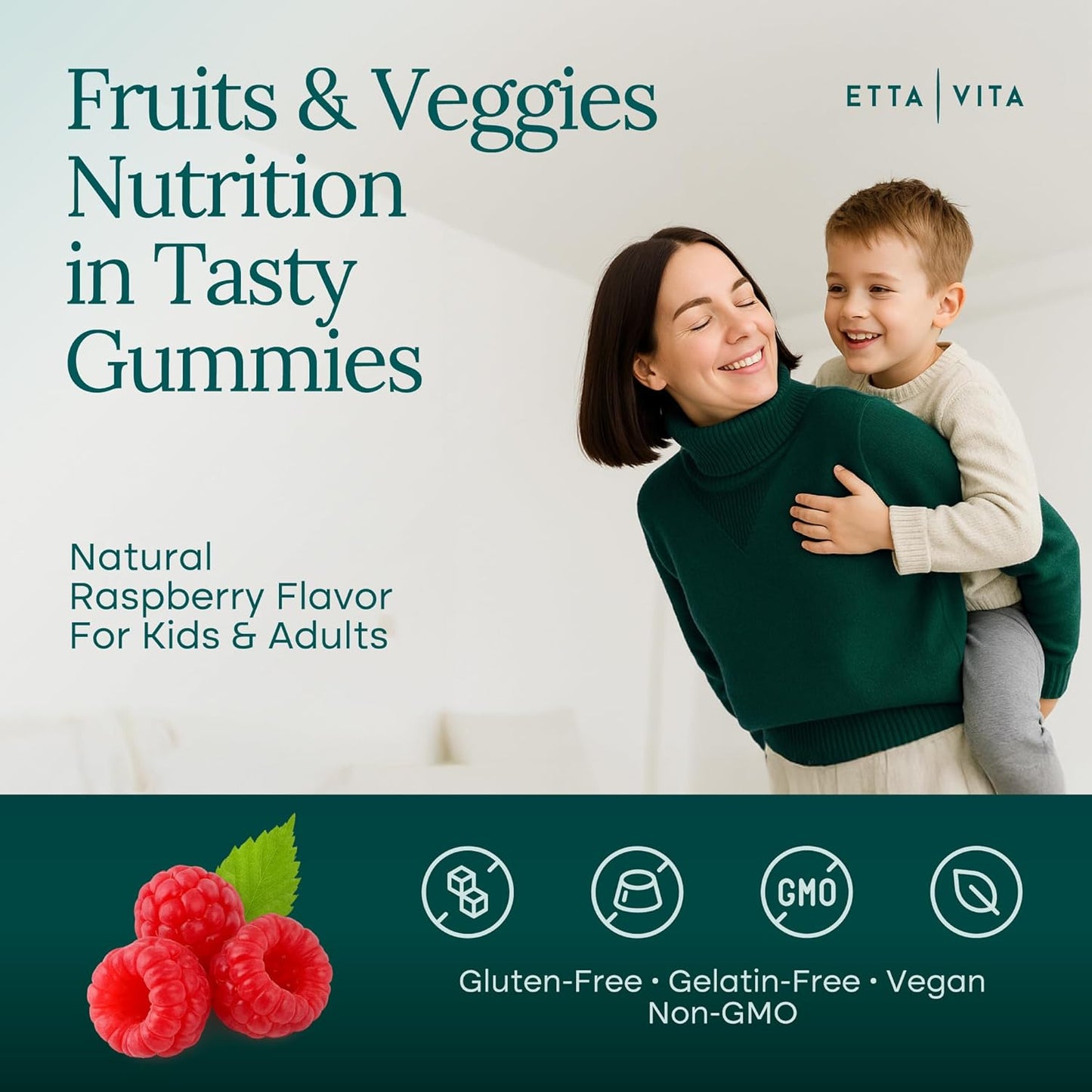 Superfood Fruits and Veggies Gummies | Sugar-Free