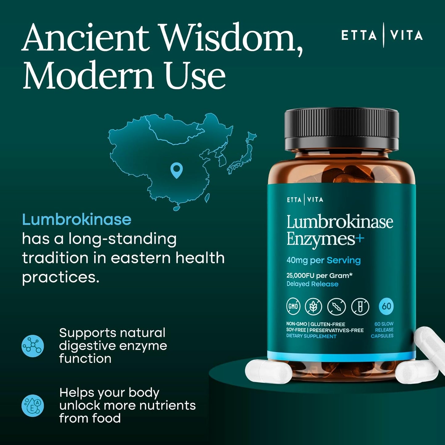 Lumbrokinase Digestive Enzymes