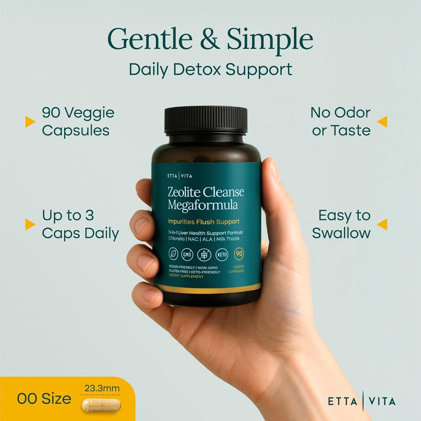 Liver Cleanse Detox & Repair – 11-in-1 Formula for Heavy Metal Detox, Gut Health & Natural Energy Support