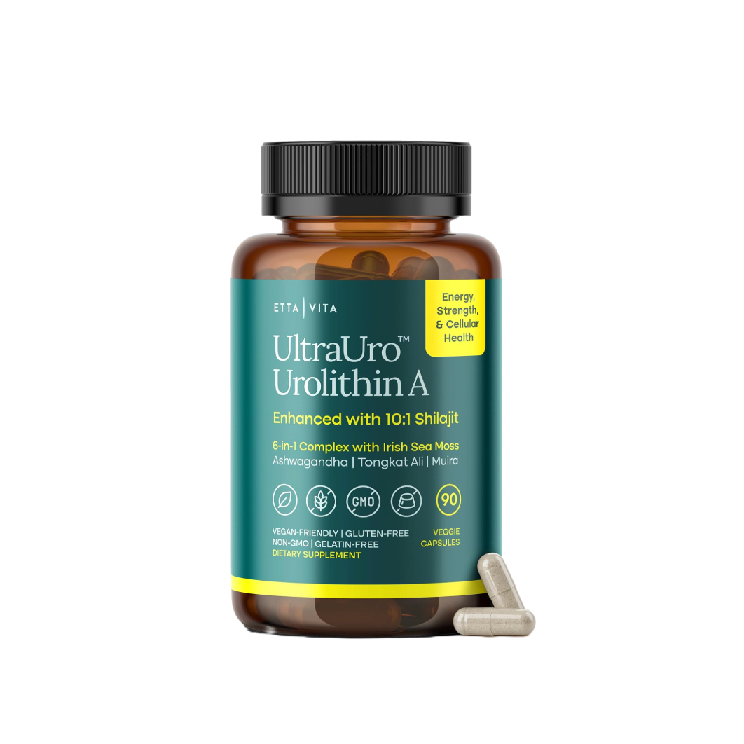 Urolithin-A Supplement with Shilajit, Sea Moss, Tongkat Ali, Ashwagandha