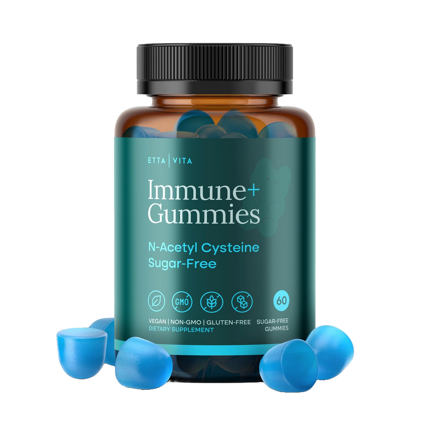 Sugar-Free NAC Gummies (N-Acetyl Cysteine Supplement)