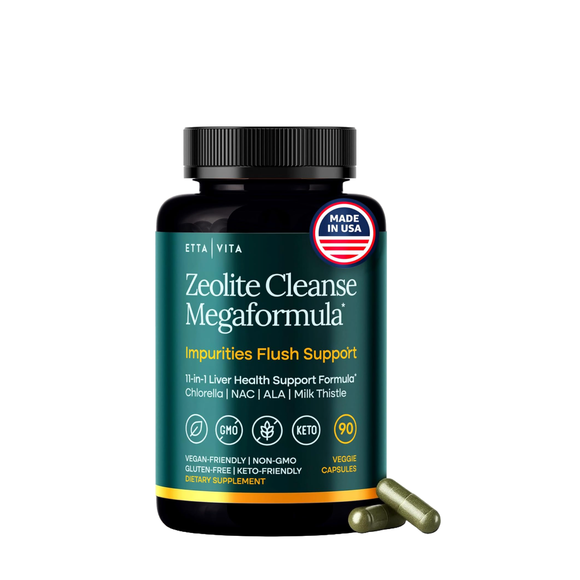 Liver Cleanse Detox & Repair – 11-in-1 Formula for Heavy Metal Detox, Gut Health & Natural Energy Support