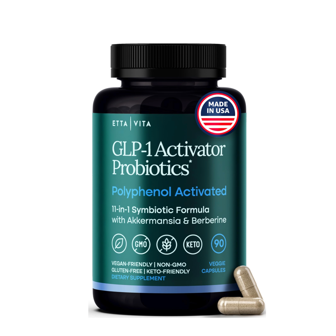 GLP-1 Probiotic Supplement - Appetite Control for Men and Women
