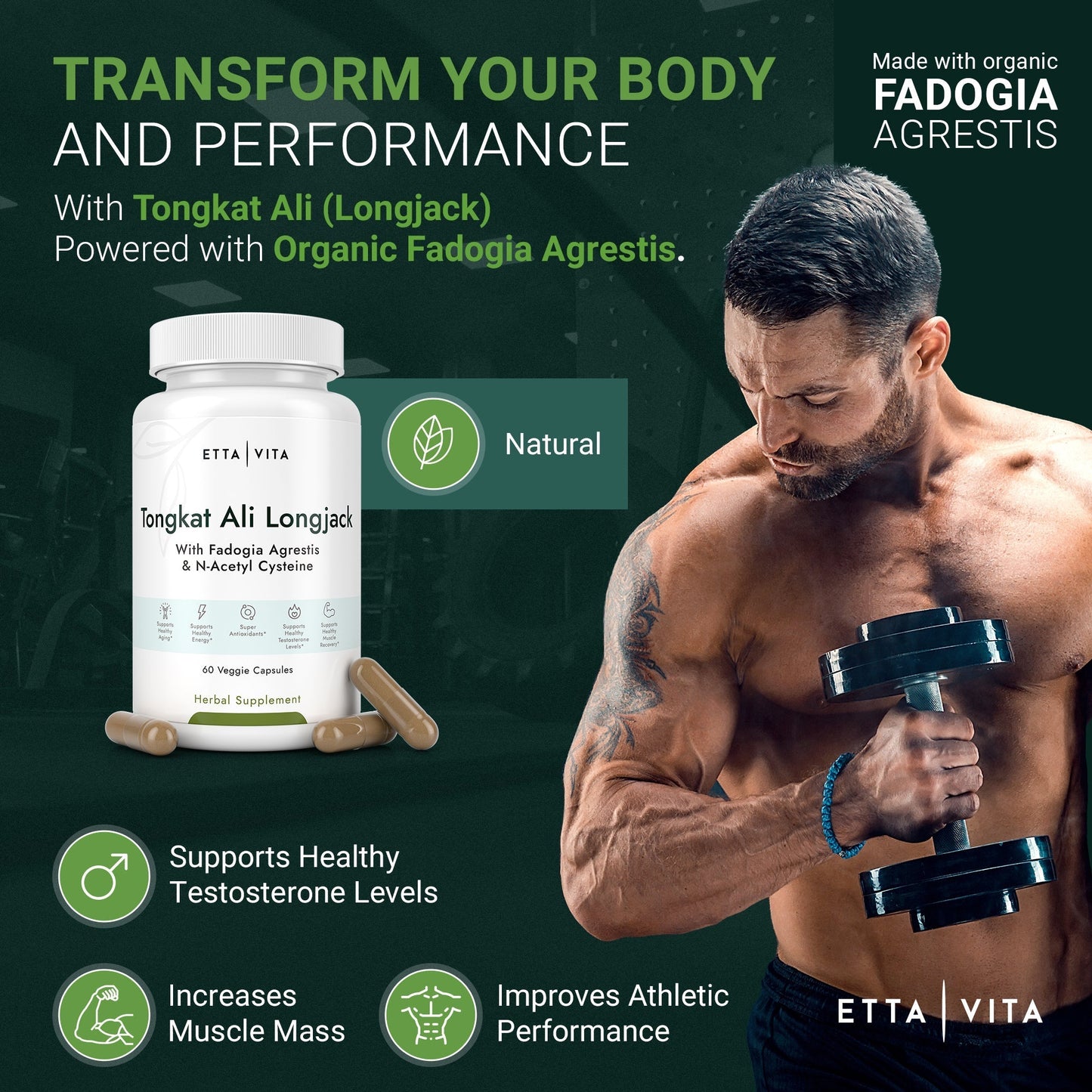 Tongkat Ali with Fadogia Agrestis LP Subscription 6Pk