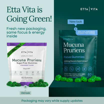 Dopamine Supplement - Sugar-Free Mucuna Pruriens Gummies