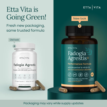 Organic Fadogia Agrestis 600mg for Natural Test Support (2X More Pure - 3X More Absorbent) Athlete Approved - Supports Muscle Growth & Recovery, Healthy Energy Levels, Drive, Stamina & Mood - 60ct