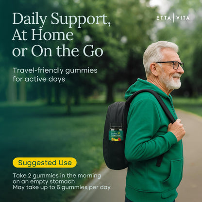 Everyday Debloat & Detox Sugar-Free Fruits and Veggies Gummies (120 Chews)