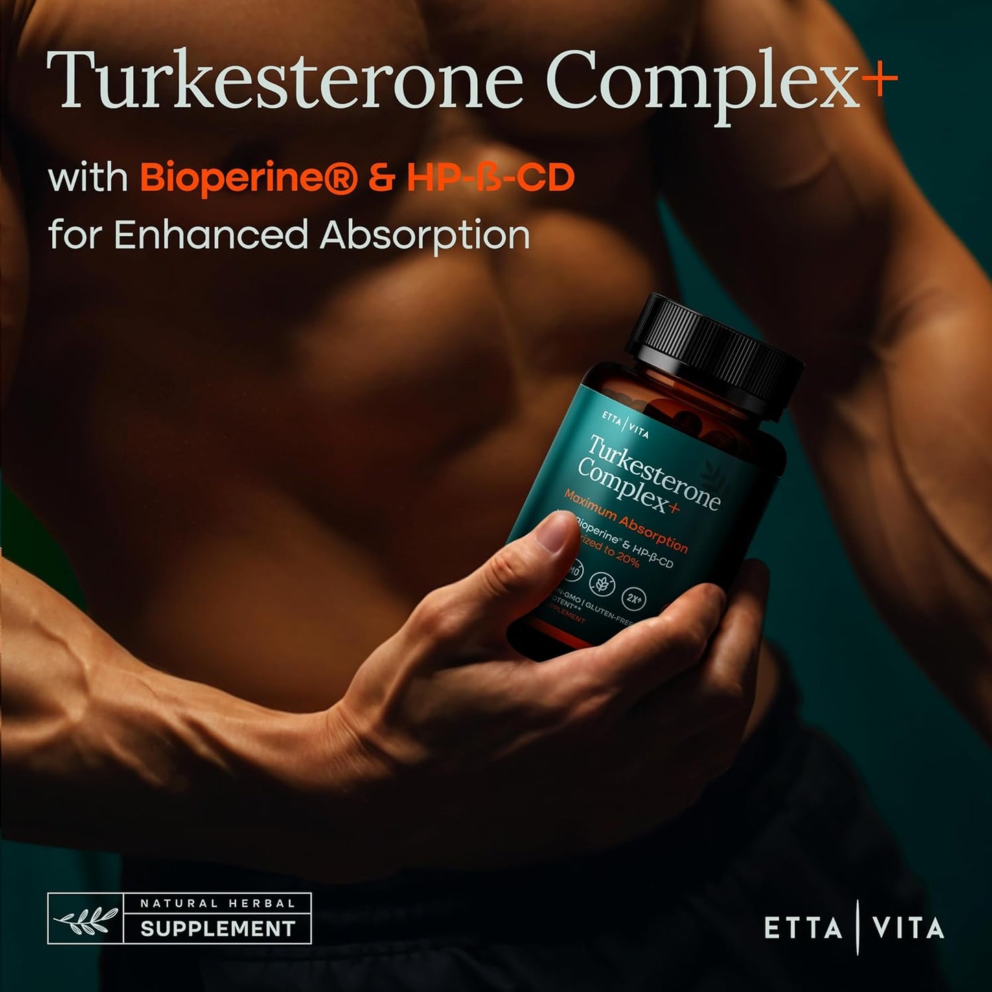 Potent Turkesterone Supplement, 2X Pure
