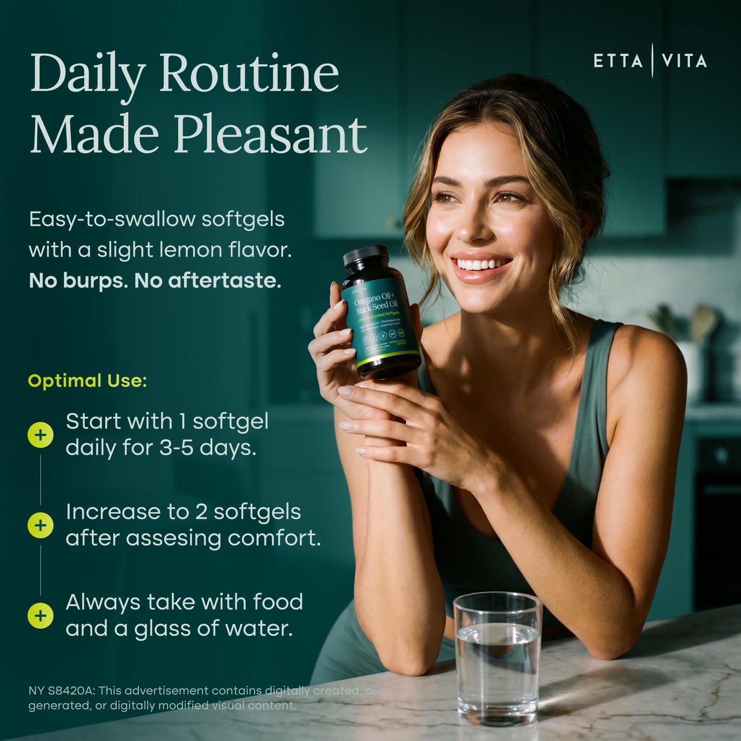 Oil of Oregano + Black Seed Oil — Enteric-Coated Vegan Softgels