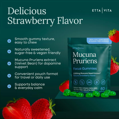 Sugar-Free Mood Support Gummies - Natural Wellness Supplement