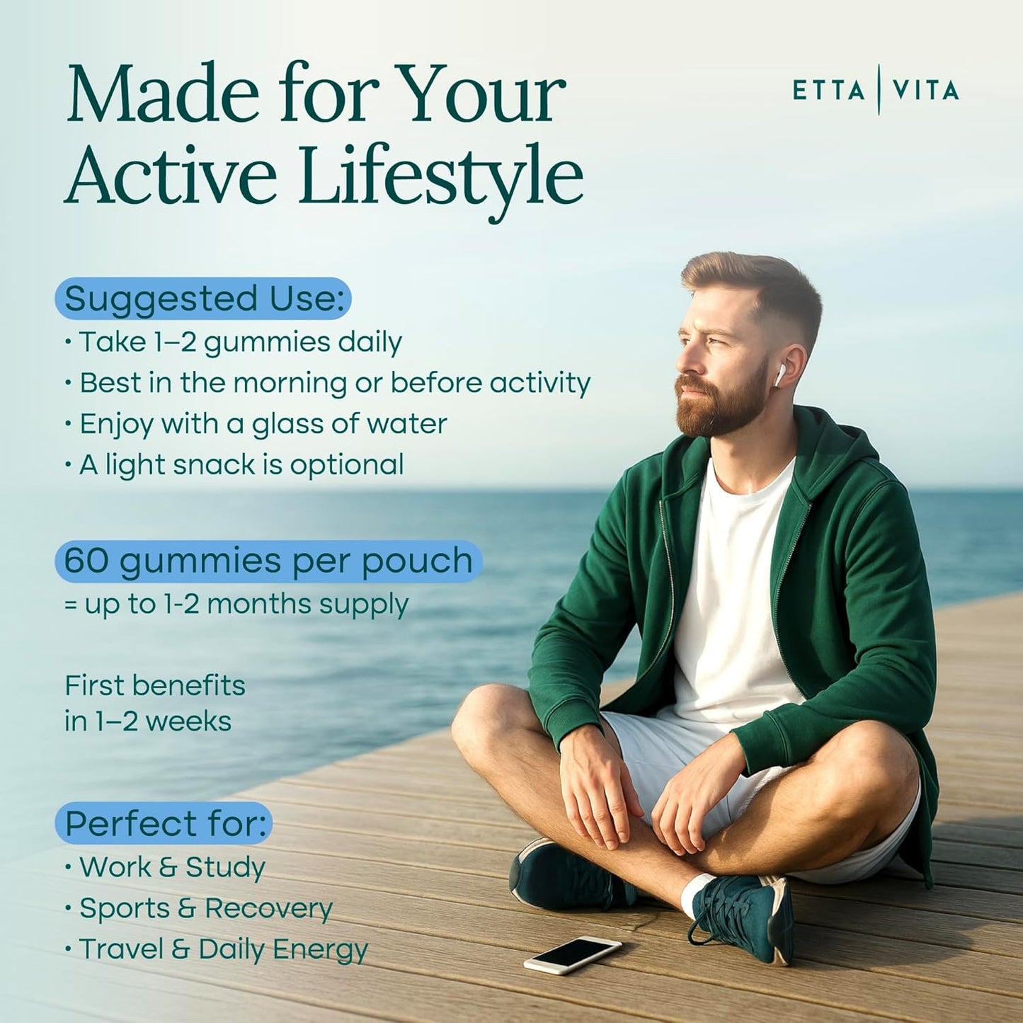 Sugar-Free Mood Support Gummies - Natural Wellness Supplement