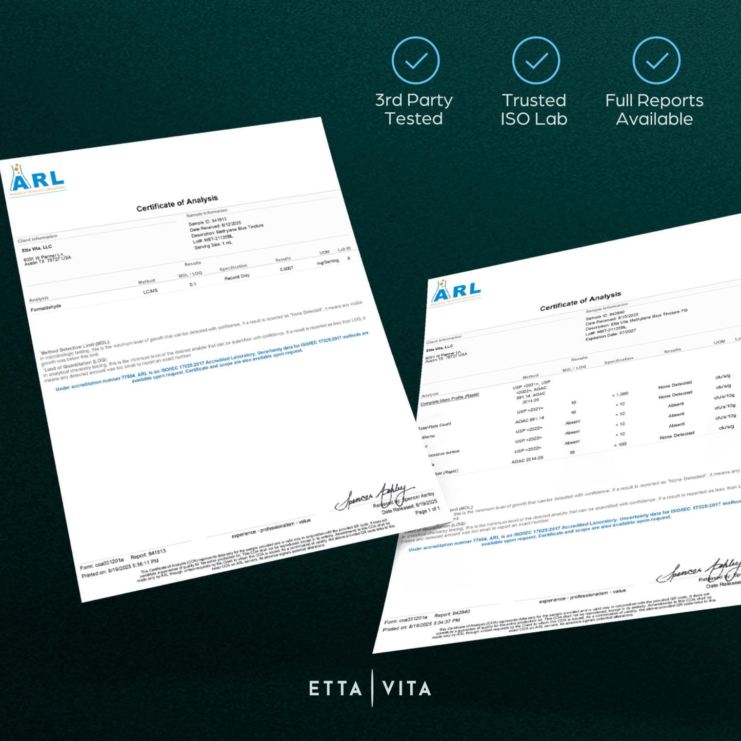 Methylene Blue Drops - USP Pharma Grade - Made In USA