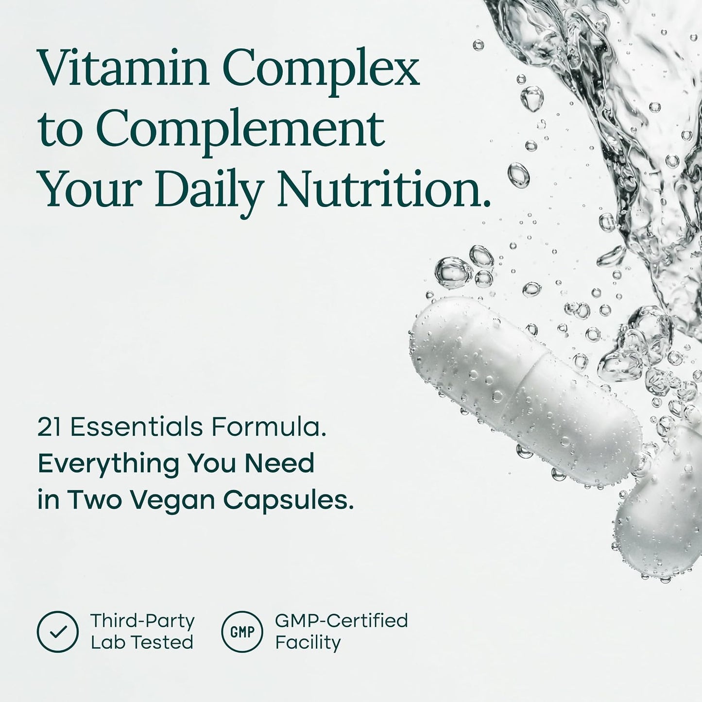 GLP-1 Companion Multivitamin 21 Activated Essentials with Akkermansia, 60ct