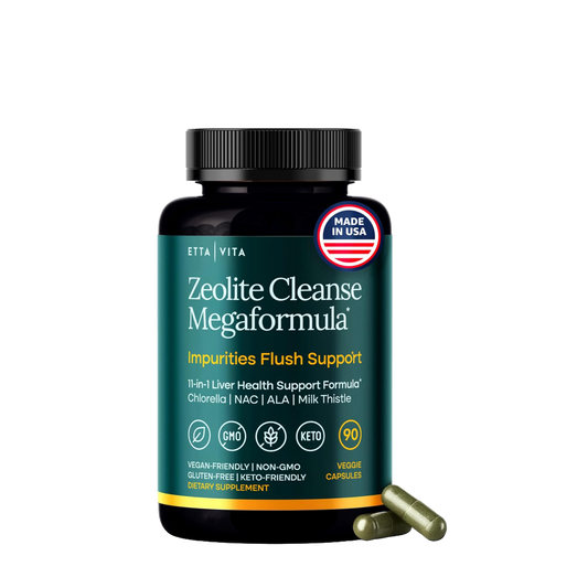 Liver Cleanse Detox & Repair – 11-in-1 Formula for Heavy Metal Detox, Gut Health & Natural Energy Support