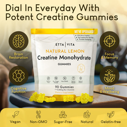 Sugar-Free Creatine Monohydrate Gummies