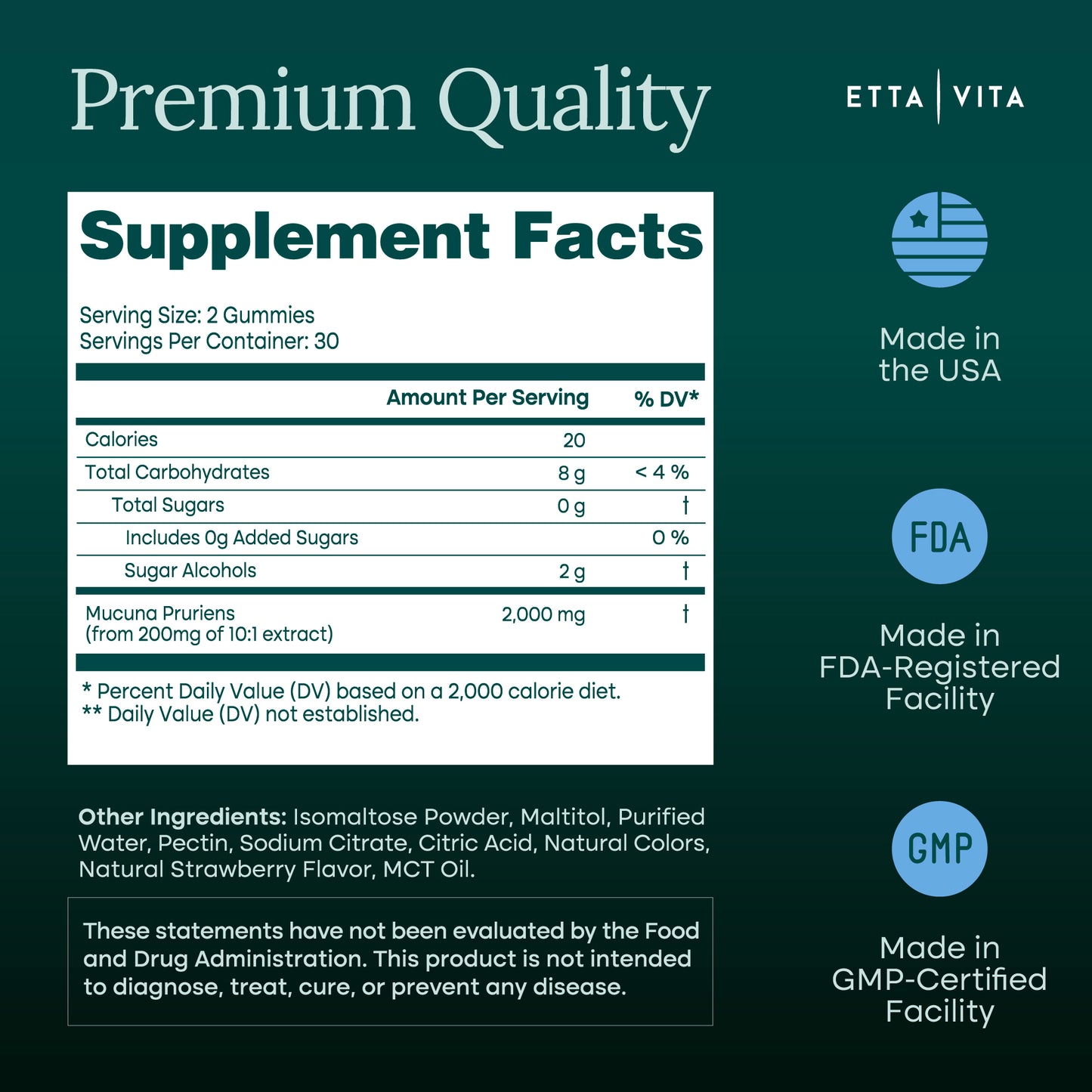 Sugar-Free Mood Support Gummies - Natural Wellness Supplement