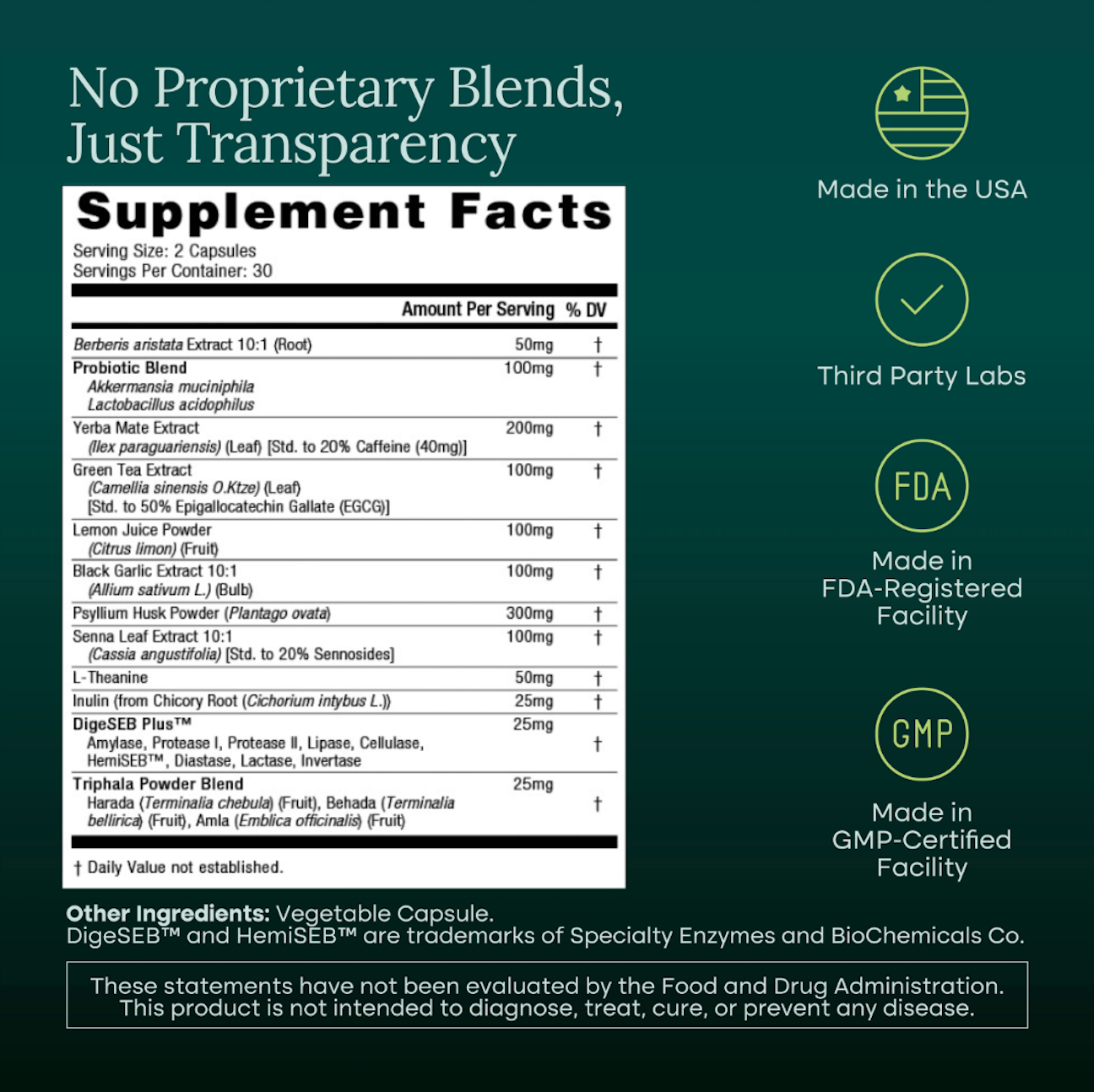 Colon Cleanse + GLP-1 Support Supplement for Weight Loss & Energy