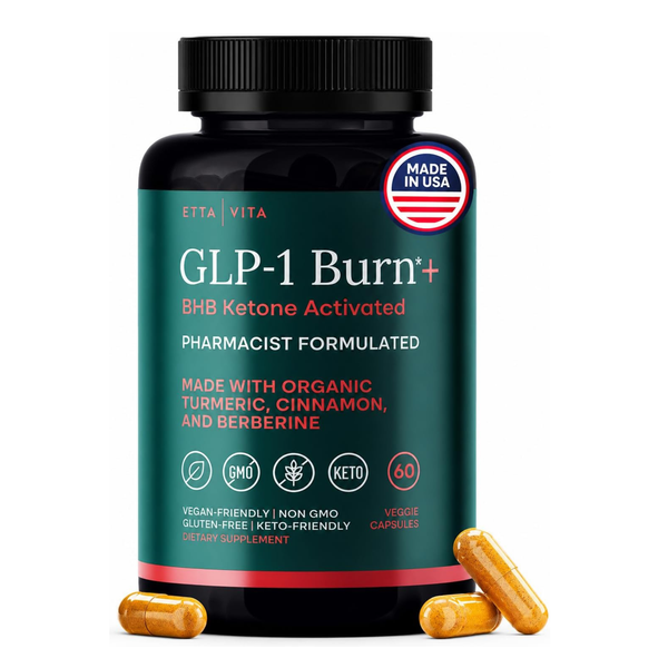 Keto Burn + GLP-1 Support Capsules