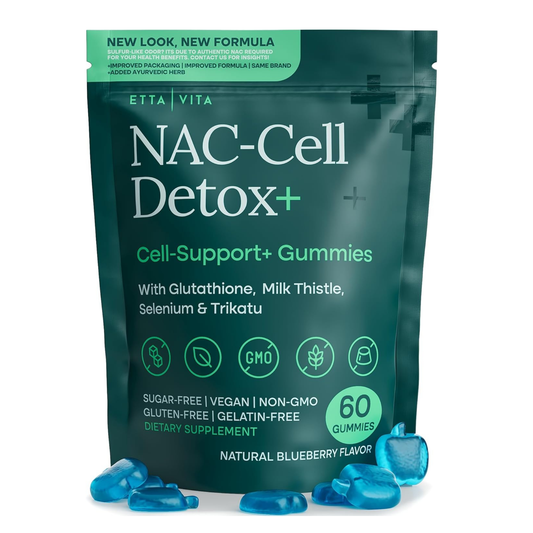 Sugar-Free NAC Gummies, N Acetyl Cysteine Supplement with Milk Thistle, Glutathione, Trikatu & Selenium, Supplement for Energy, Respiratory Health, Liver Detox & Cleanse, Kidney, Antioxidant Support