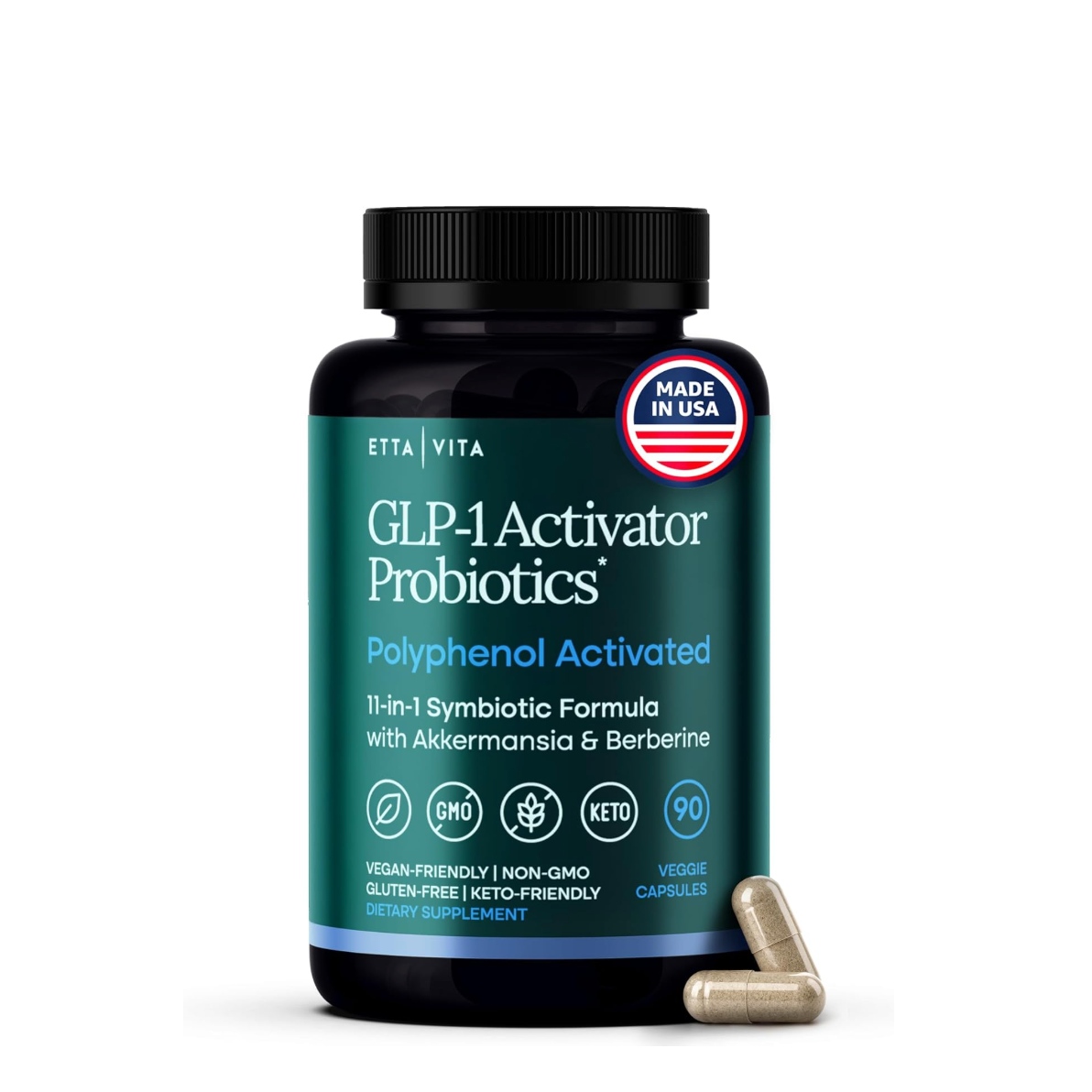 GLP-1 Activator Probiotics - Weight Loss & Appetite Control for Women and Men