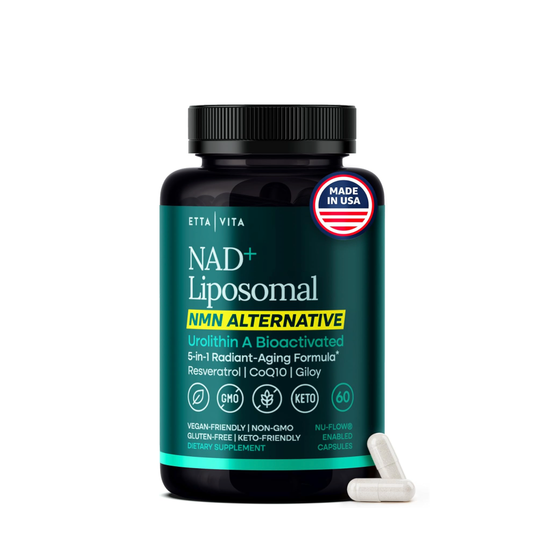NAD+ Liposomal (NMN Alternative)