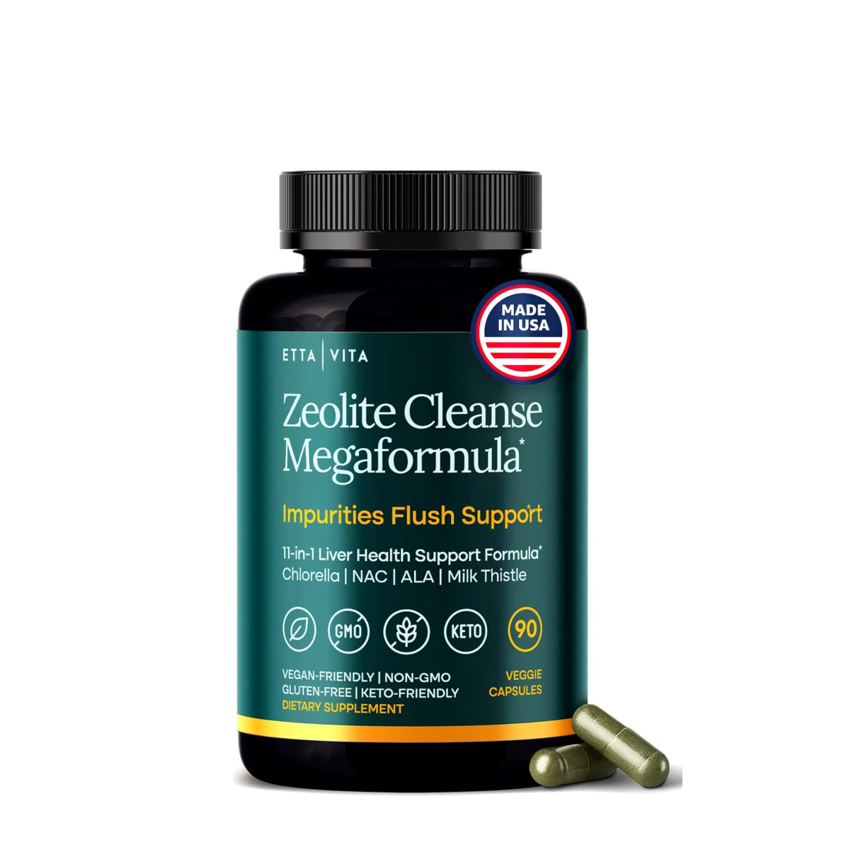 Liver Cleanse Detox & Repair – 11-in-1 Formula for Gut Health, Natural Energy & Immune Support