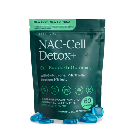 Sugar-Free NAC Gummies, N-Acetyl Cysteine Supplement with Milk Thistle, Glutathione, & Selenium