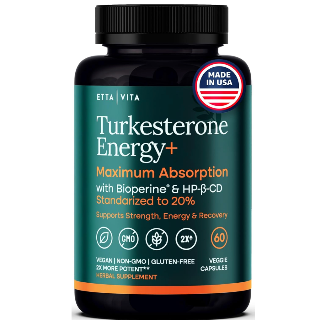 Potent Turkesterone Supplement, 2X Pure