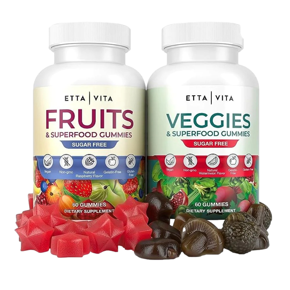 Sugar-Free Fruits and Veggies Gummies Supplement