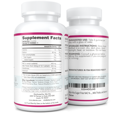 Sugar-Free NAC Brain Complex - Immune Support and Neuro-Health